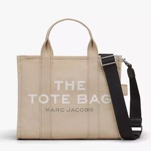 Marc Jacobs Medium Canvas Beige Tote Bag